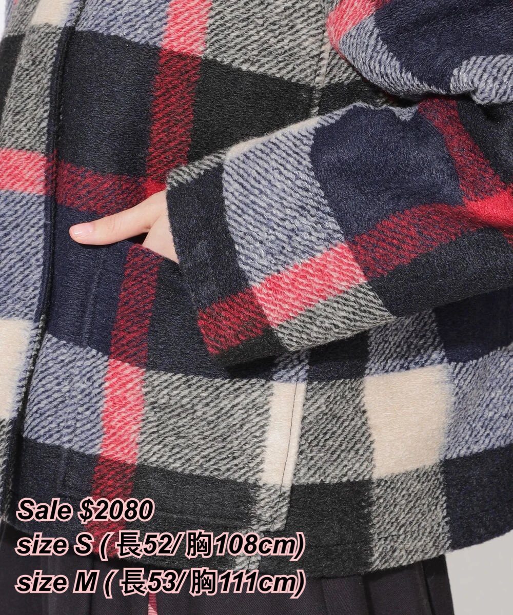 260129 CB Crestbridge - Check Duffle Blouson