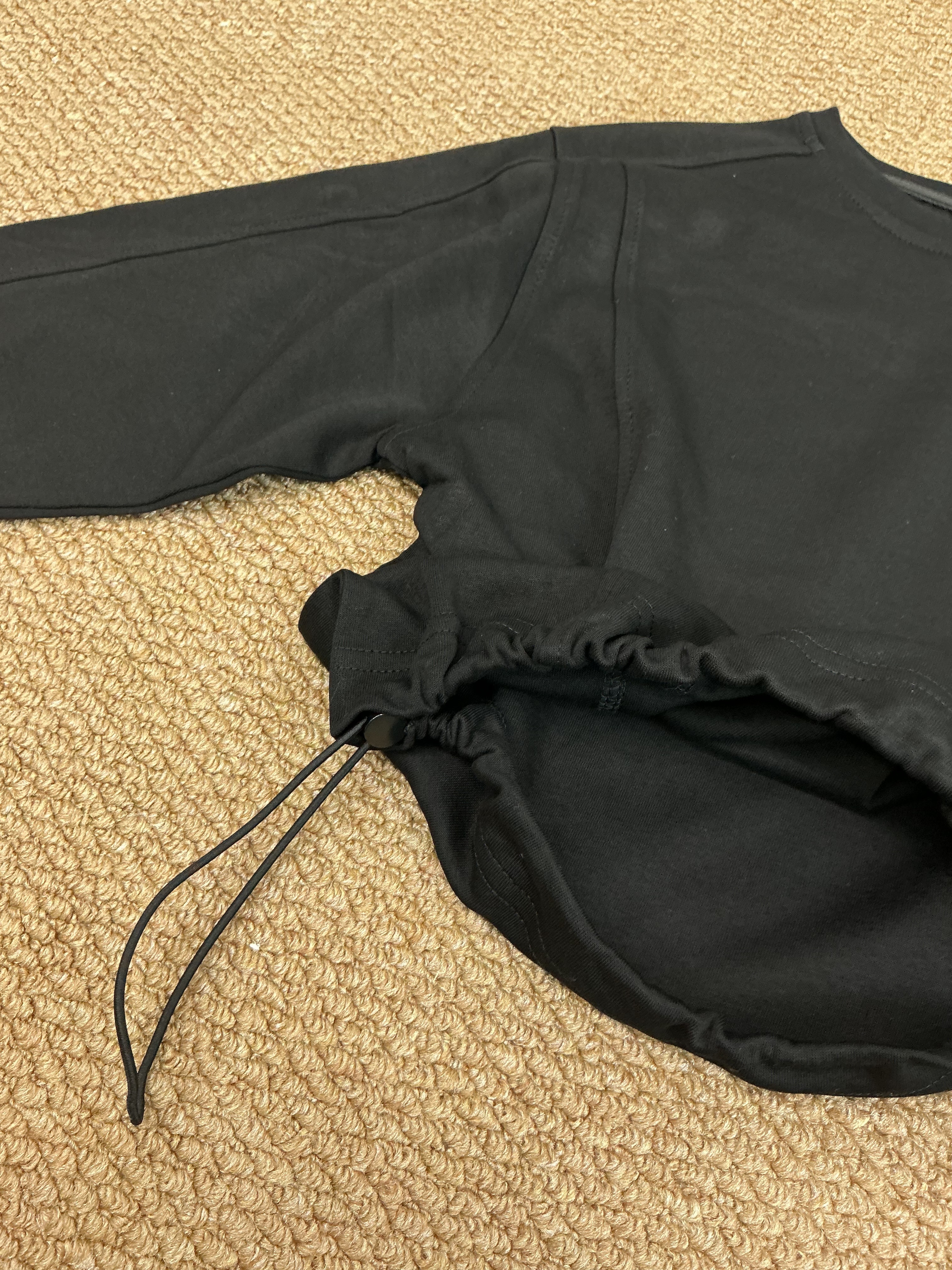 A04193圓領抽繩上衣