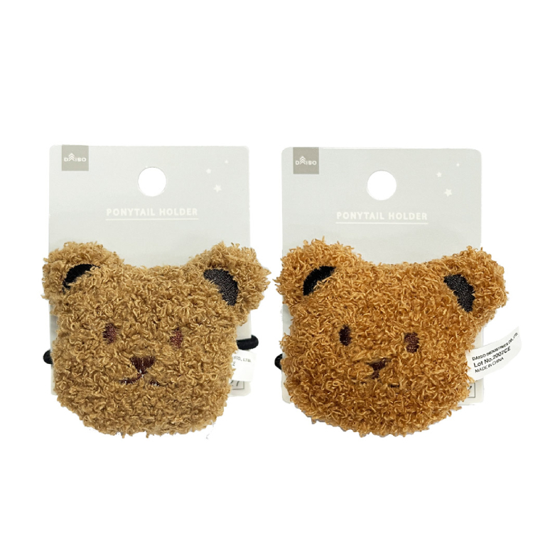 髮圈/蓬鬆小熊