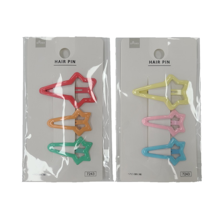 髮夾/星形 3入