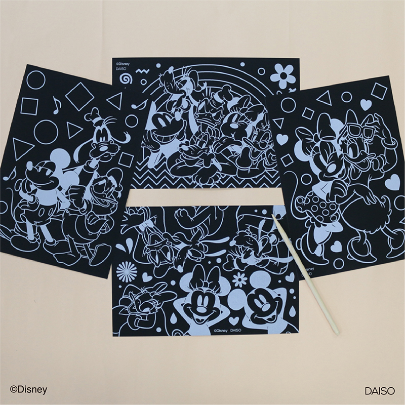 手刮畫/米奇＆朋友