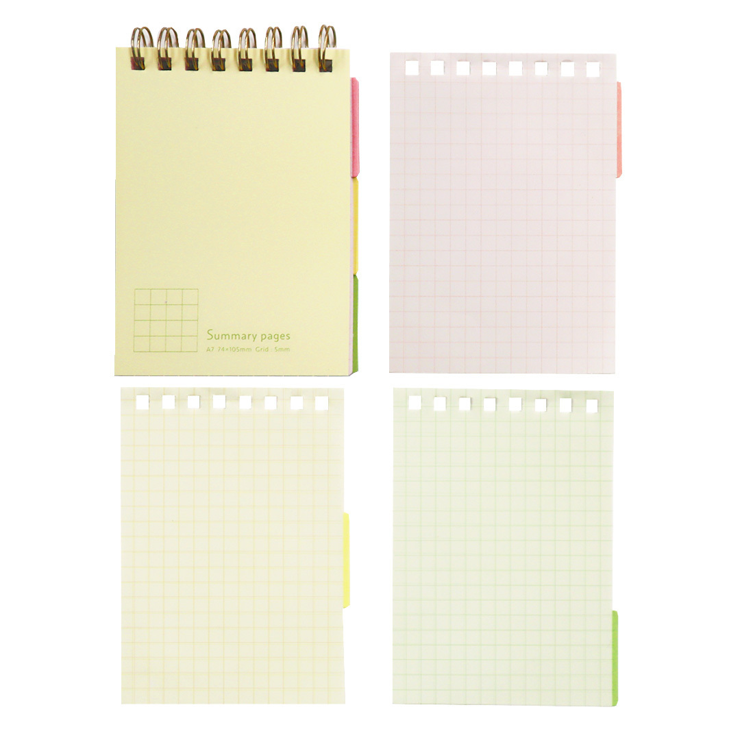 A7線圈便條本/混色