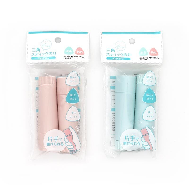 三角口紅膠/15g 2入