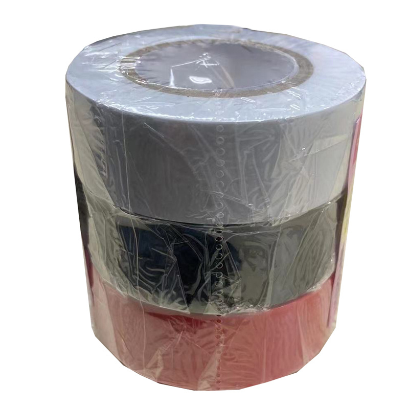 絕緣膠帶/黑白紅 3入 19mm×7m