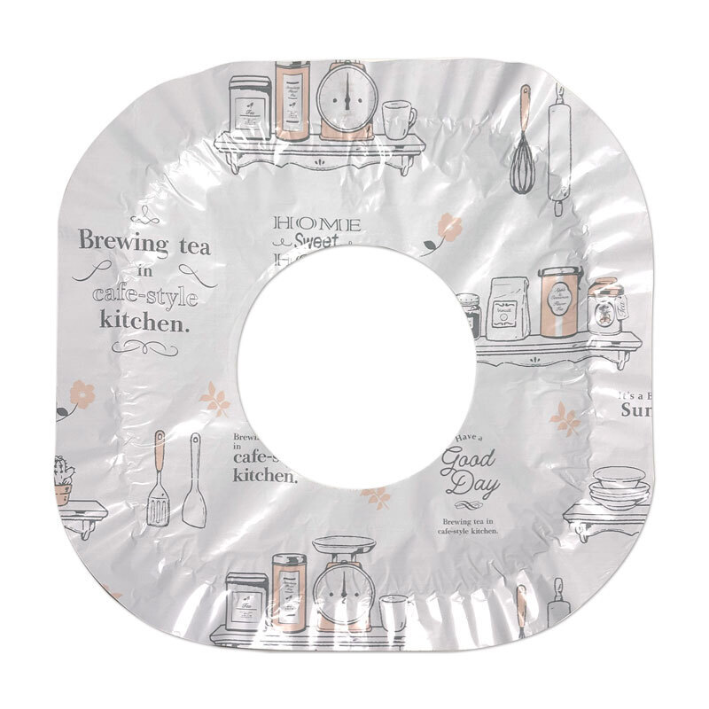 廚房瓦斯爐台防汙墊/22.5cm 8入