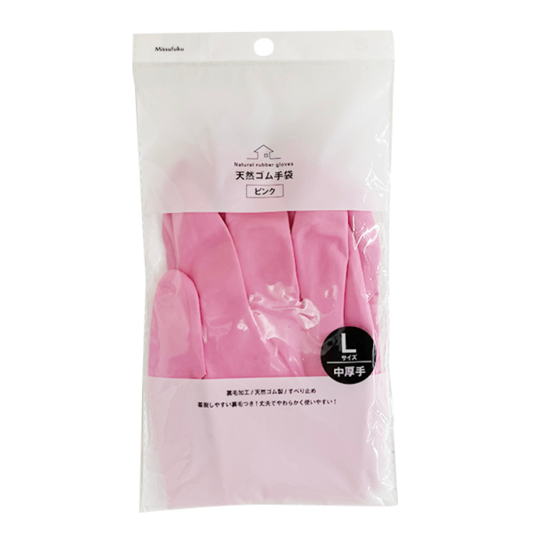 橡膠手套/中厚 L