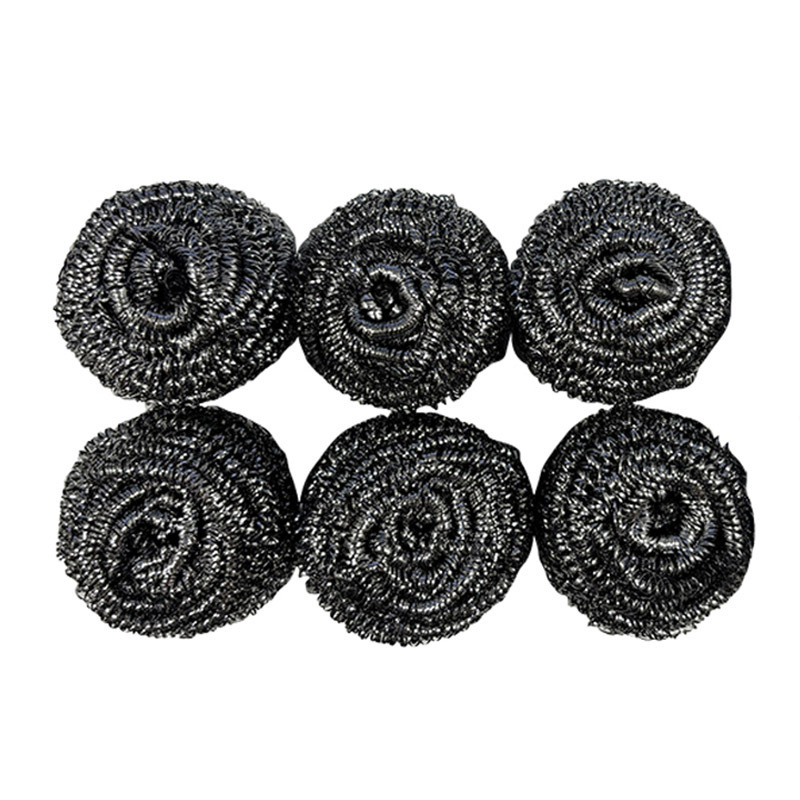 廚用不鏽鋼洗刷鋼絲球/6入