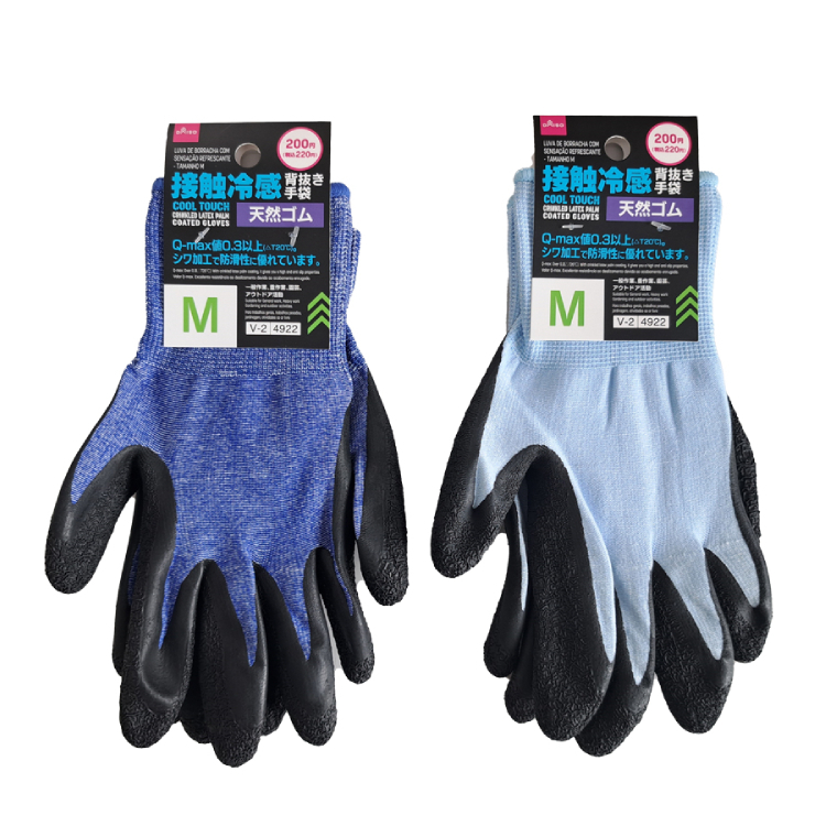 接觸涼感透氣工作手套/橡膠 M