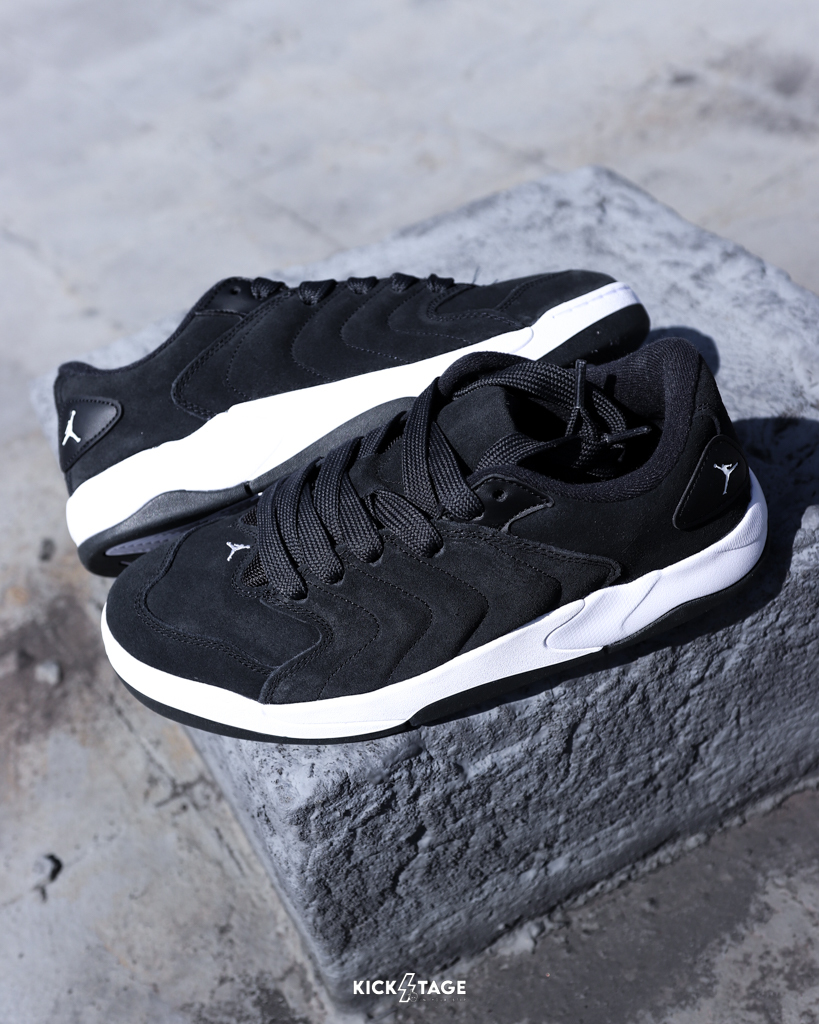 男鞋 NIKE JORDAN SESSION 黑白色 麂皮 緩震 運動 休閒鞋【IB3731-004】