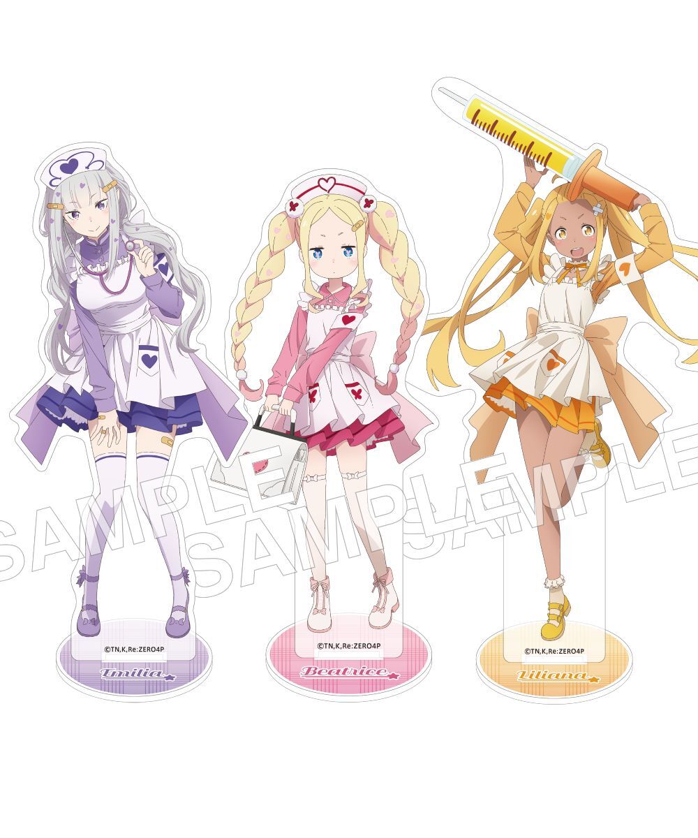 預購-「Re:從零開始的異世界生活」壓克力人形立牌 小護士女僕 ver. 系列【日本進口精品】