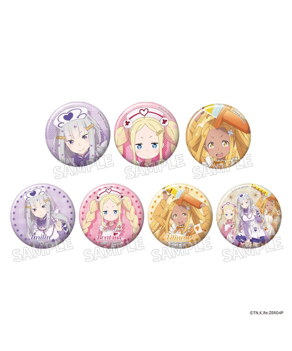 預購-「Re:從零開始的異世界生活」集換式閃亮亮徽章 小護士女僕 ver.　BOX販售【日本進口精品】