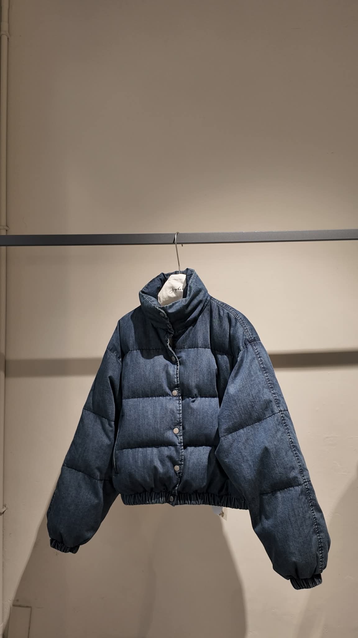 FN33 小香風單寧羽絨外套（預計 2/7 到貨）