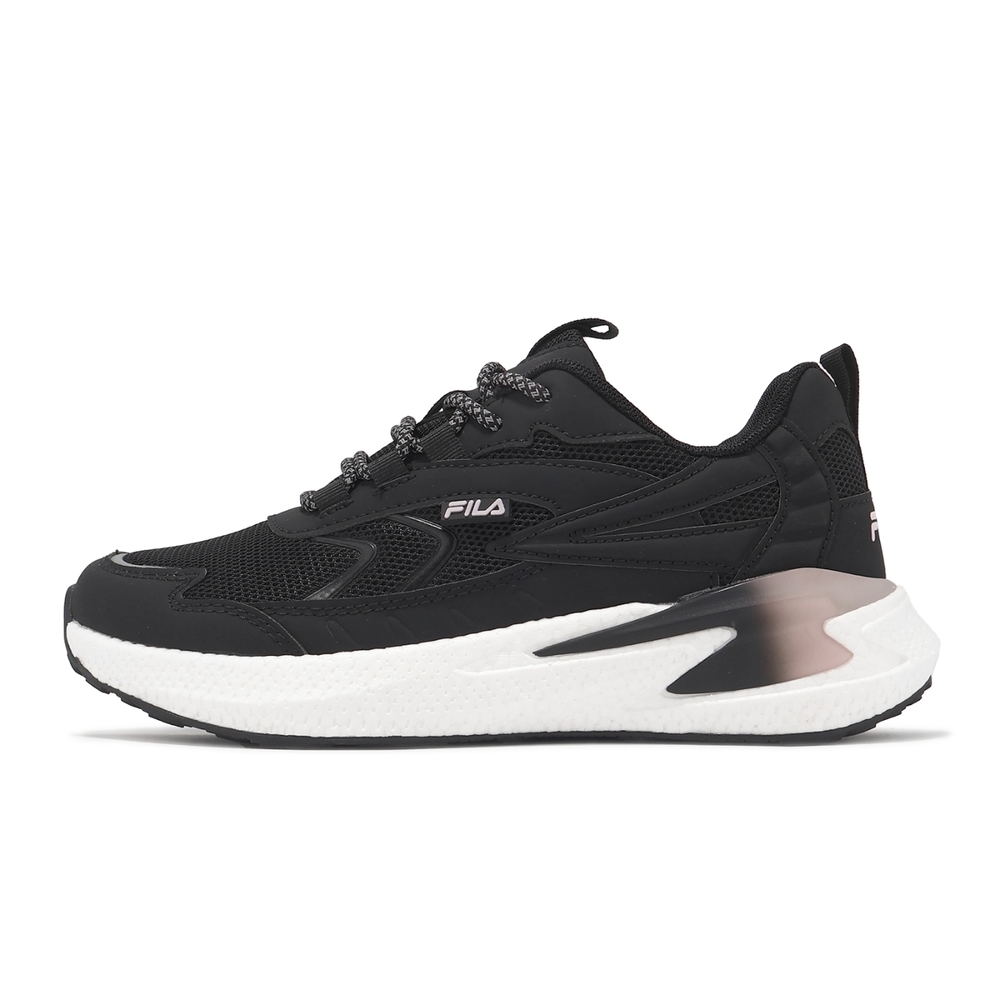【下殺↘ $1290】FILA 慢跑鞋 STARSHIP 黑白色 運動鞋 女 5J301Y009