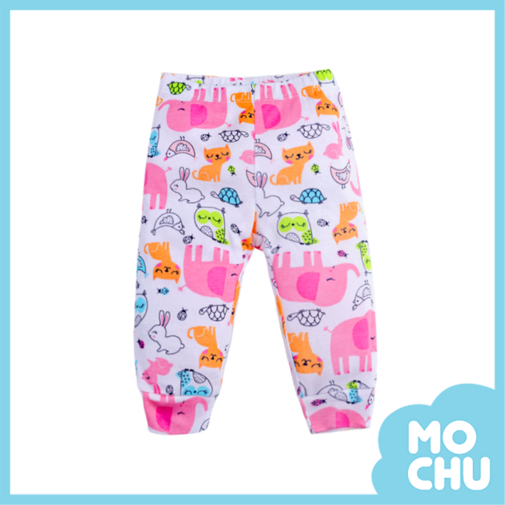 大象兔子純棉縮口褲