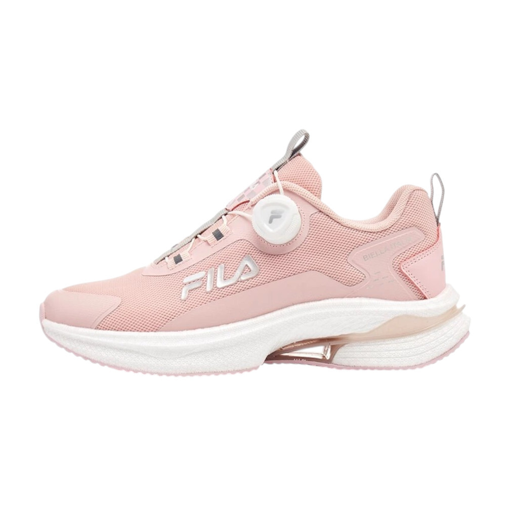 【下殺↘ $1290】FILA 慢跑鞋 粉色 旋鈕 BOA 免鞋帶 運動鞋 女 5J312Y558