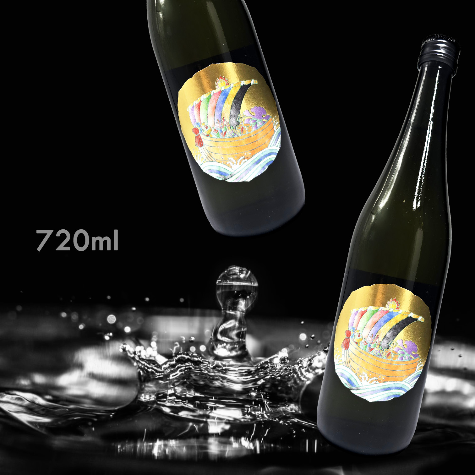白糸酒造　酒の七福神　宝船　720ml 白糸酒造170週年紀念酒酒の七福神宝船(720ML)|AMALL清酒店|sake|日本酒
