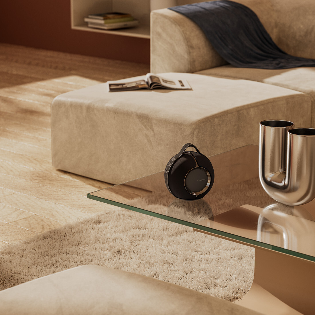 Devialet 帝瓦雷 Mania Deep Black 可攜式高保真揚聲器 深黑色