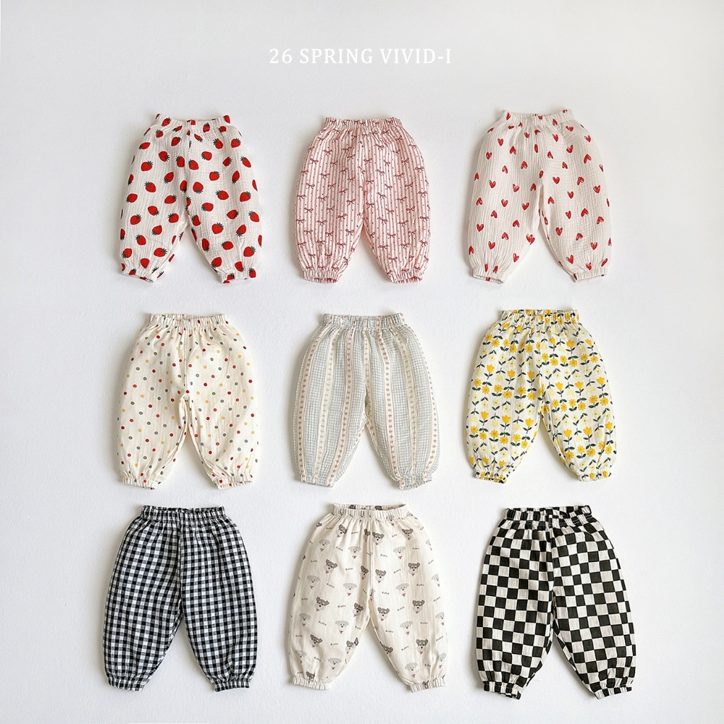 正韓春vividi 9色童趣防蚊褲