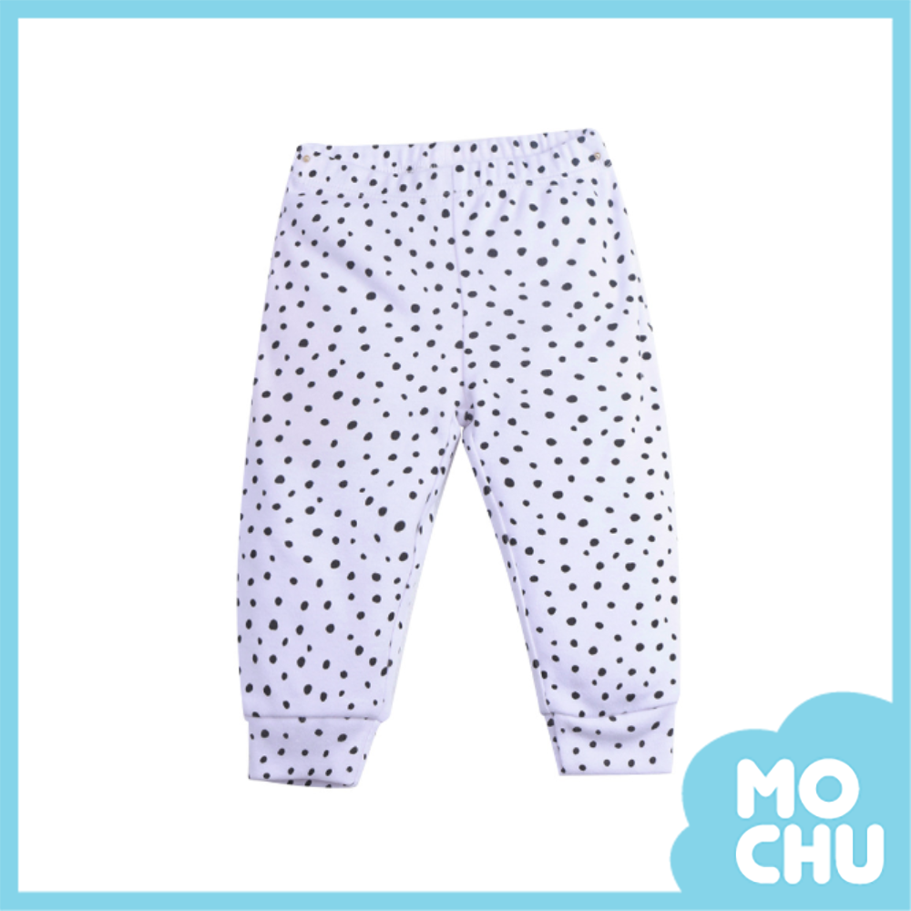 小黑點純棉縮口褲