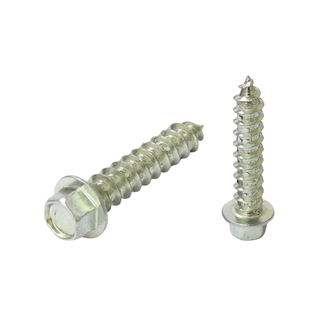 【五金小姐】台灣製 六角華司頭螺絲 1/4 鍍鋅 [ 10支 ]