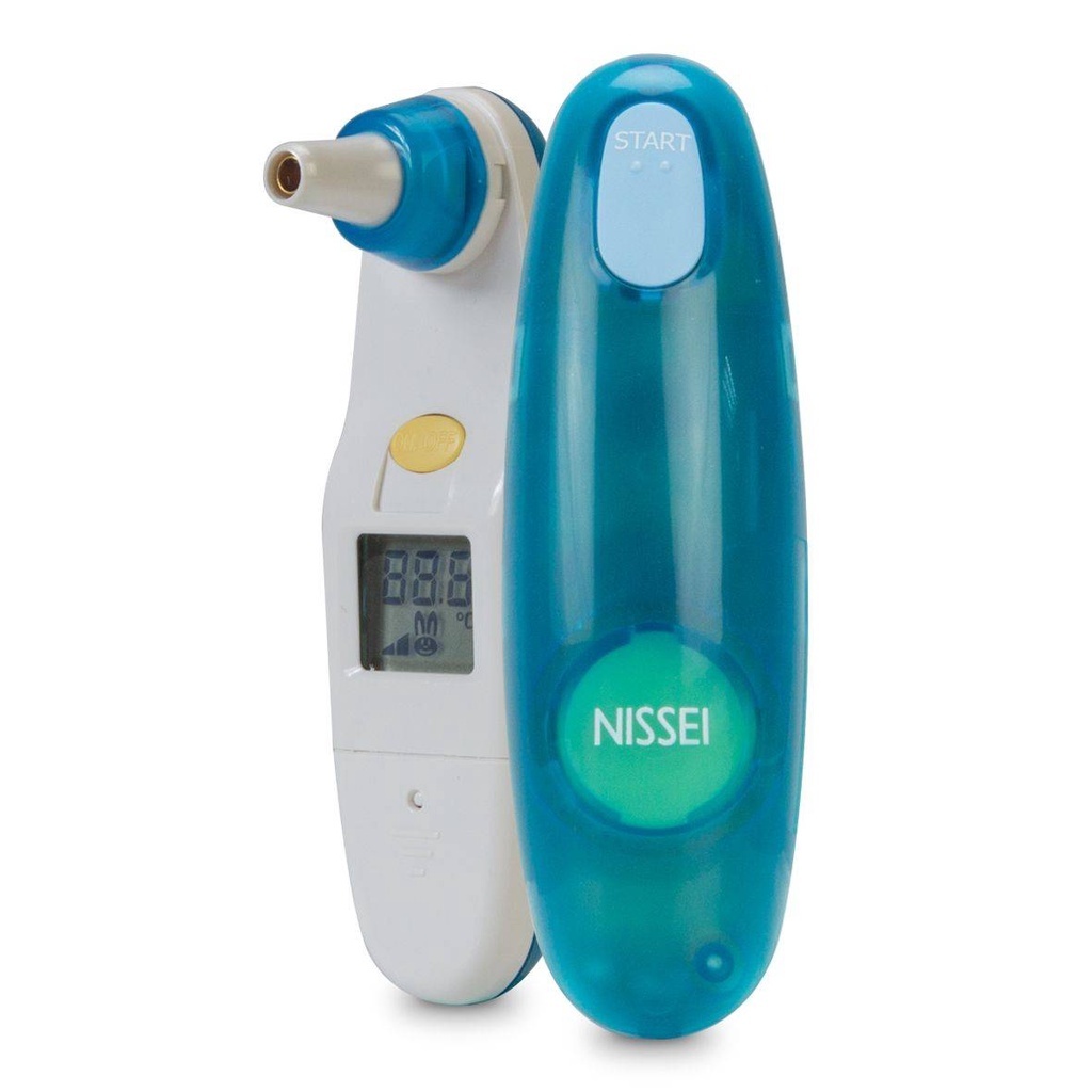 【樂森藥局】👉好收納耳溫槍👈NISSEI日本精密 迷你耳溫槍 MT-30CPLB MT-50LL 紅外線 耳溫槍