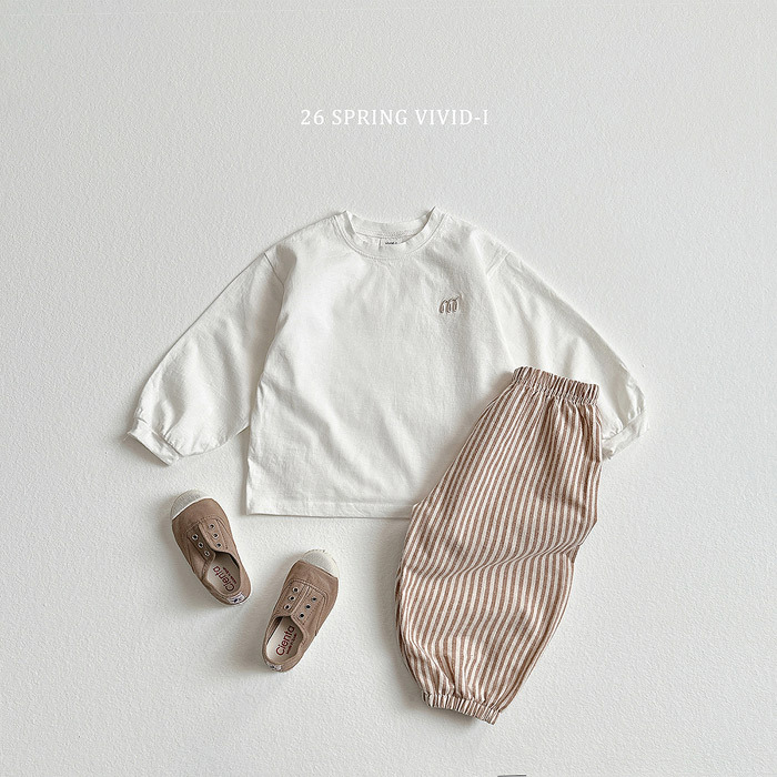 正韓春vividi 三色直條運動褲