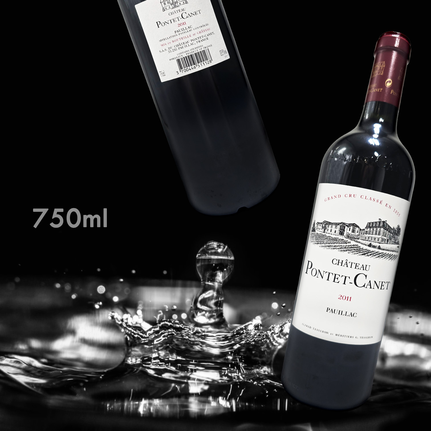 Chateau Ponntet-Canet Pauillac Grand Cru 2011 (750ML)