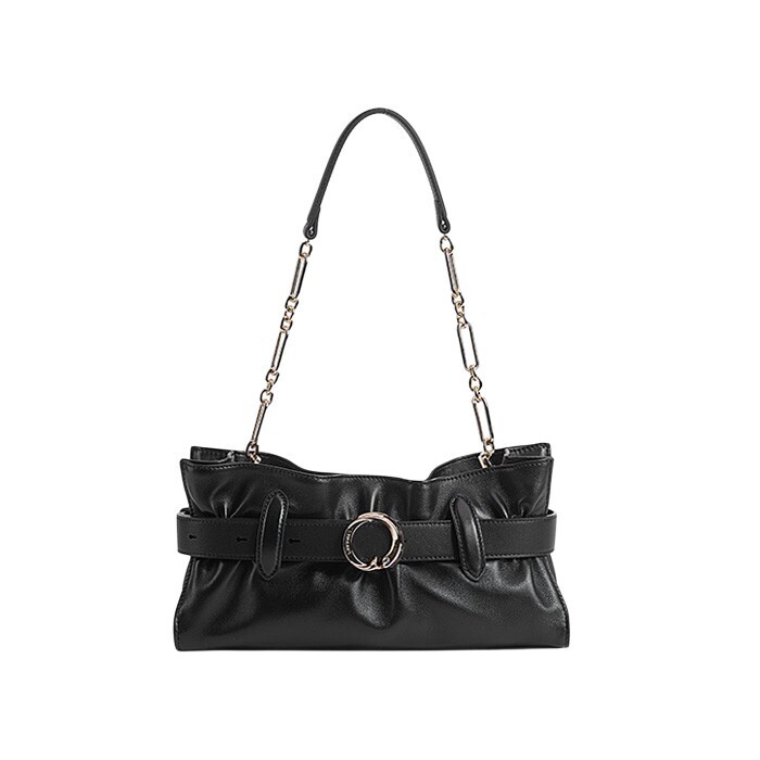 LUNA 飾帶肩背袋