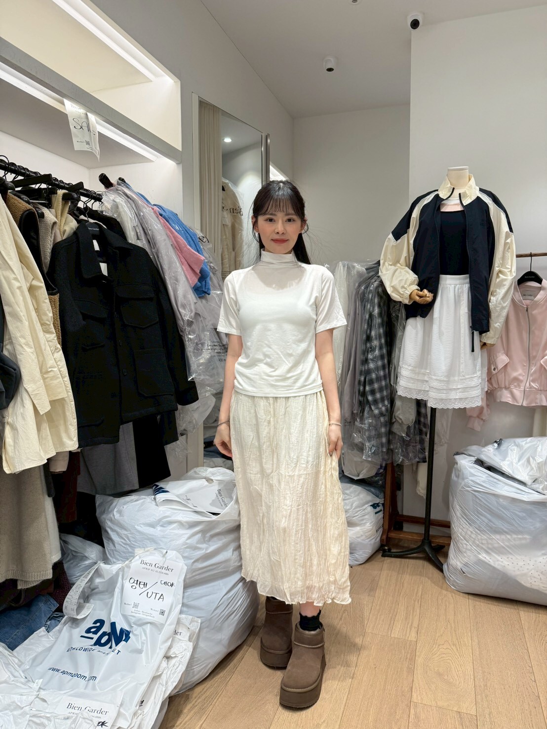 BG5406 天絲彈性上衣 *特價* (優惠碼同充值購物金不適用)