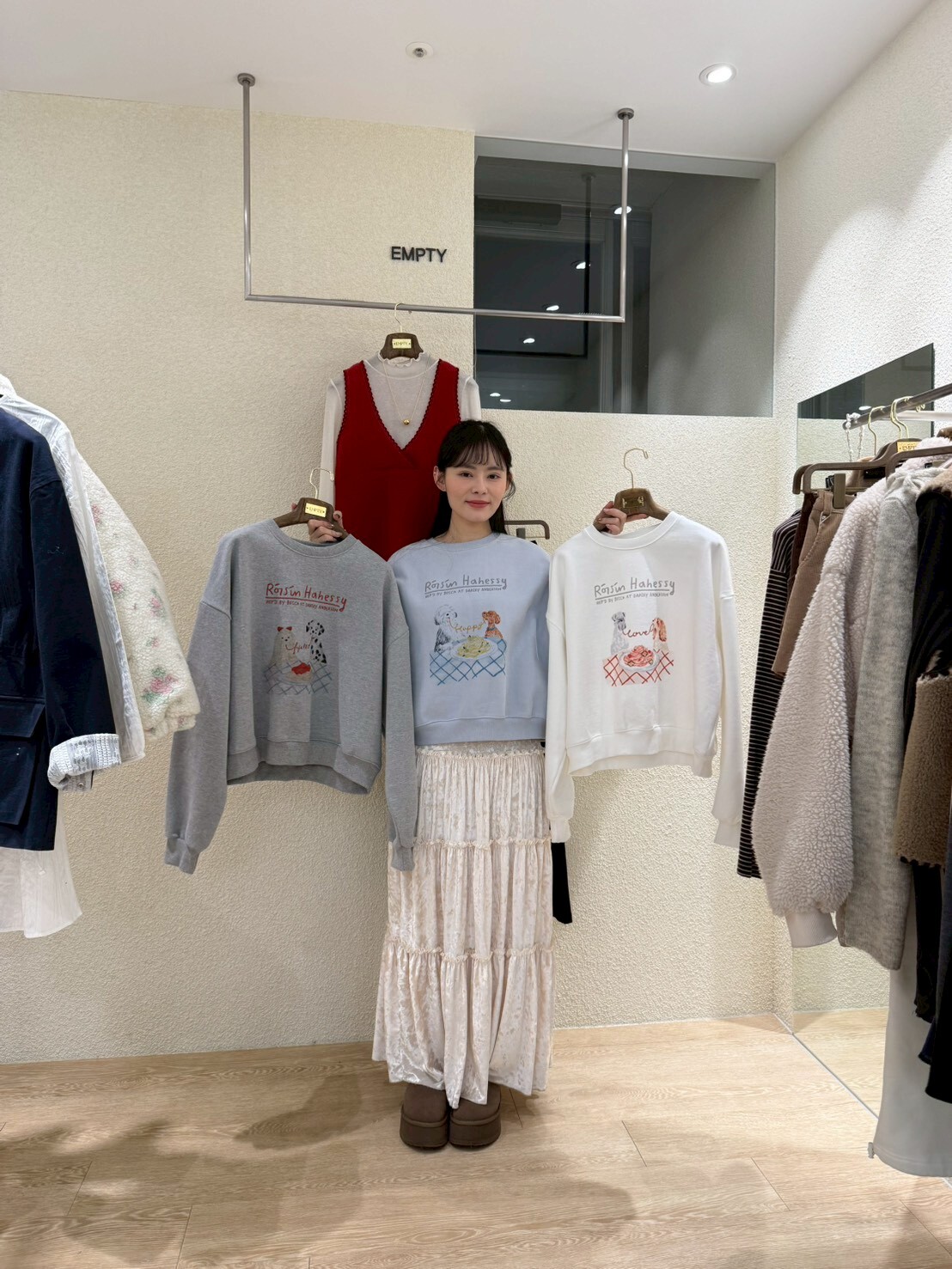 EP5409 可愛電影卡通圓領衛衣 *特價* (優惠碼同充值購物金不適用)