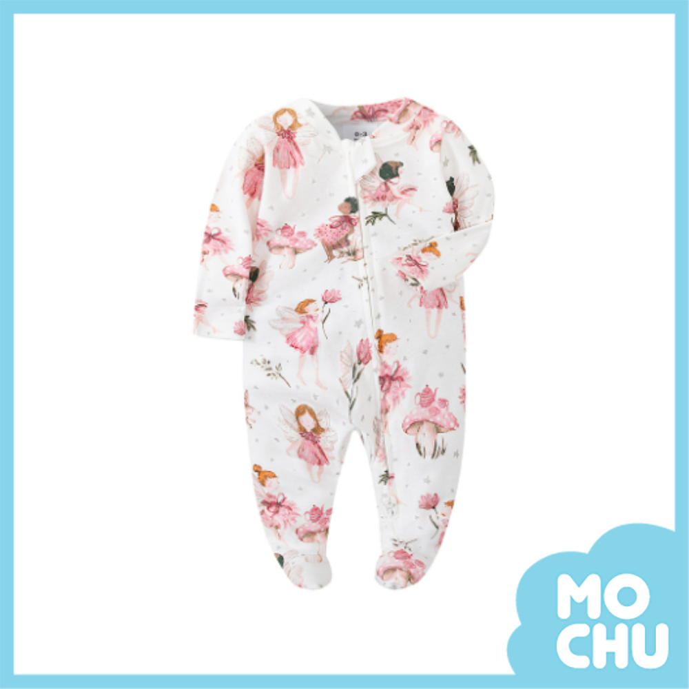 跳舞女孩拉鍊包腳連身衣