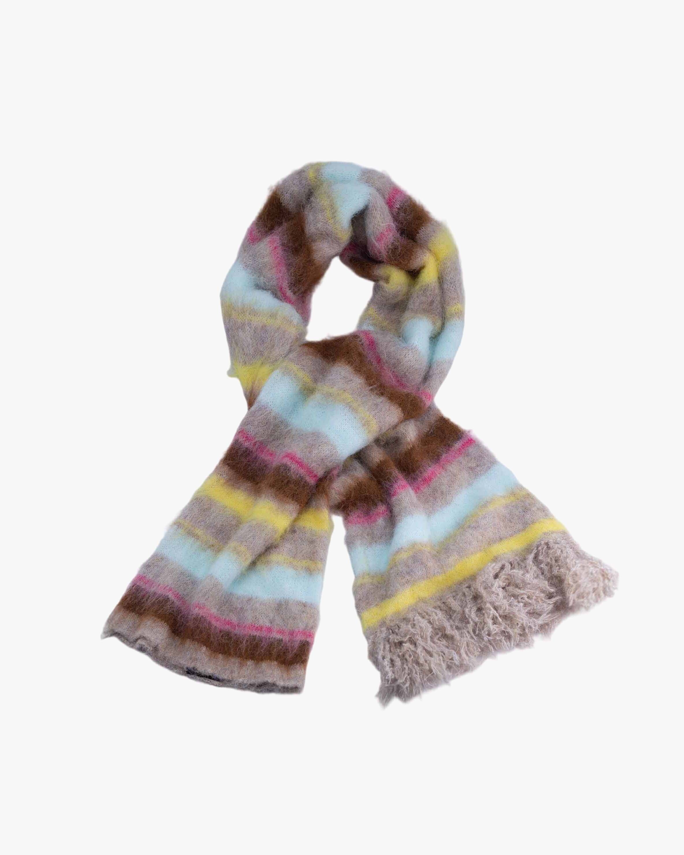 RECOVERY X mEltEd potato Muffled Scarf,Light