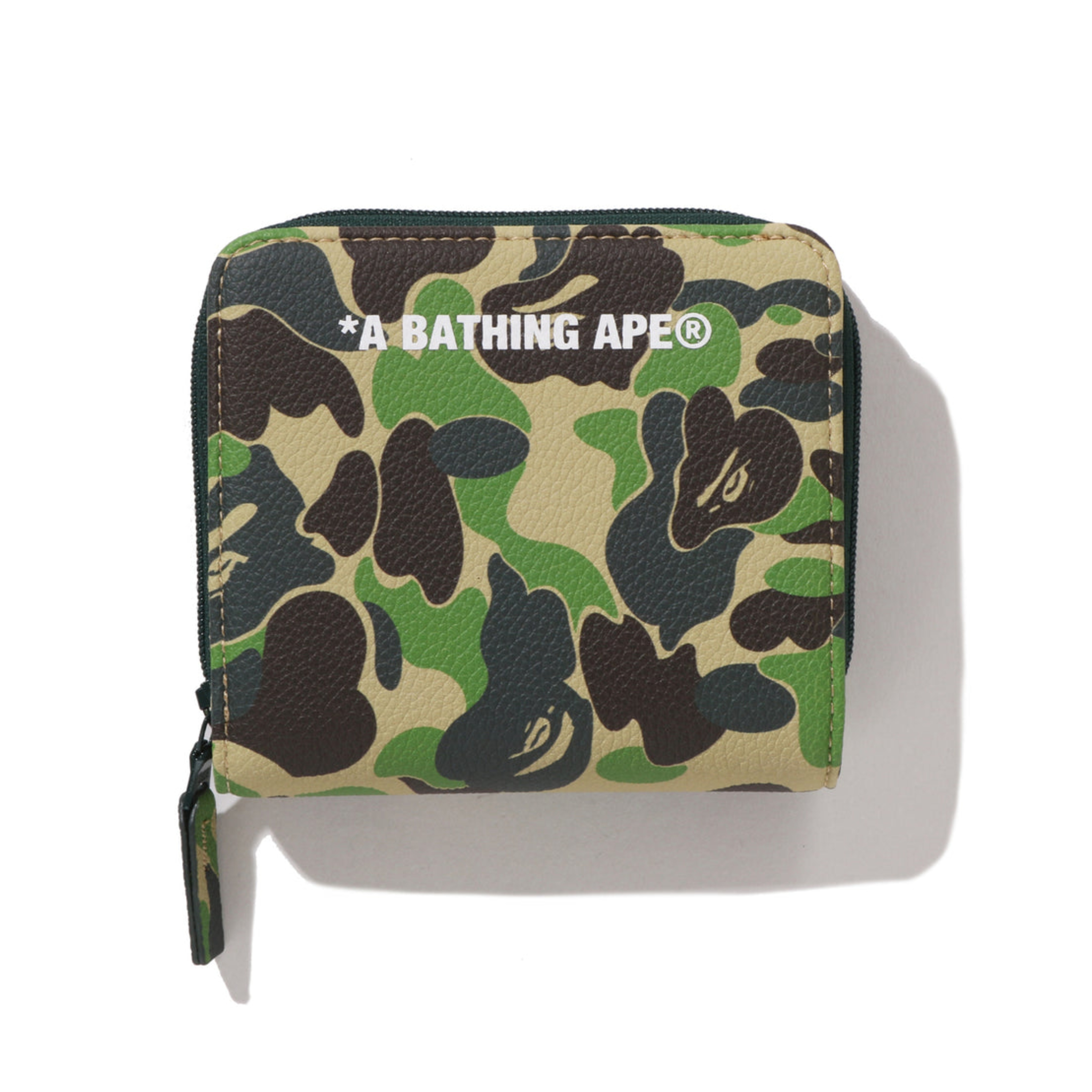 2026SS BAPE A BATHING APE ABC CAMO MINI WALLET 迷彩 皮夾 短夾 現貨 1M30190001