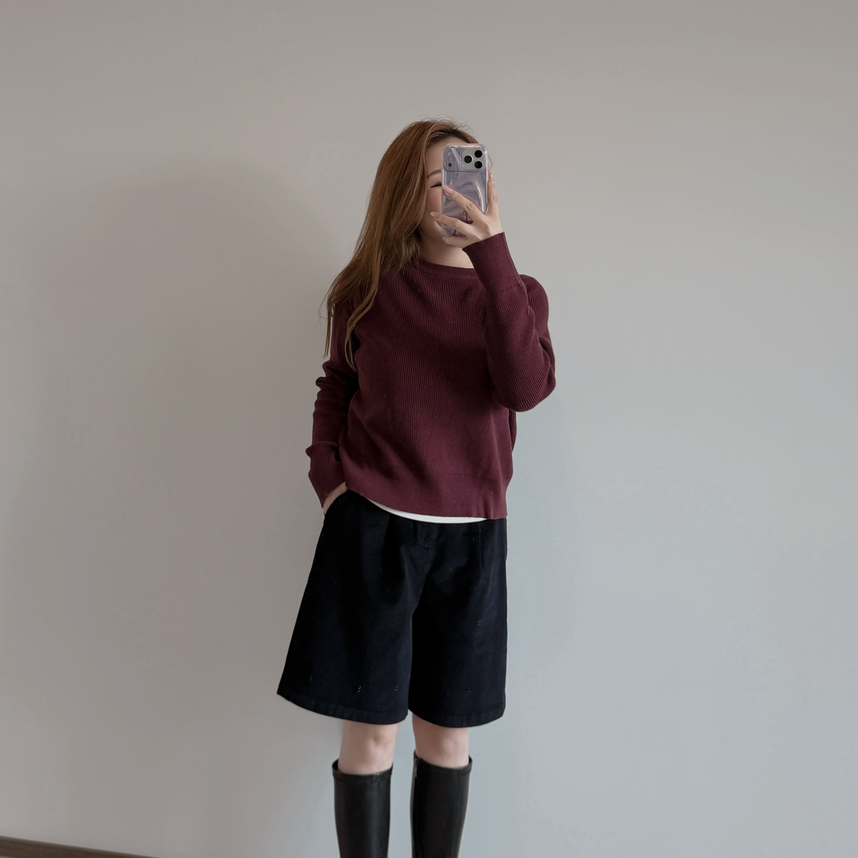 現貨 7339 深藍軟滑燈芯絨短褲