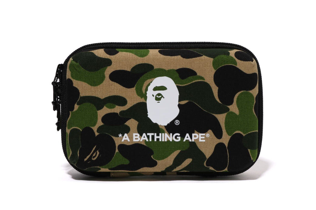 2025AW BAPE ABC CAMO MOBILE STORAGE POUCH 電器 硬殼 收納包 現貨 1K30190008