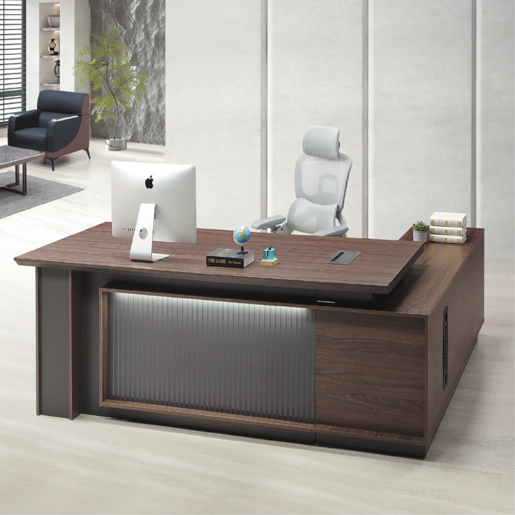 7.6尺萊庭主管桌