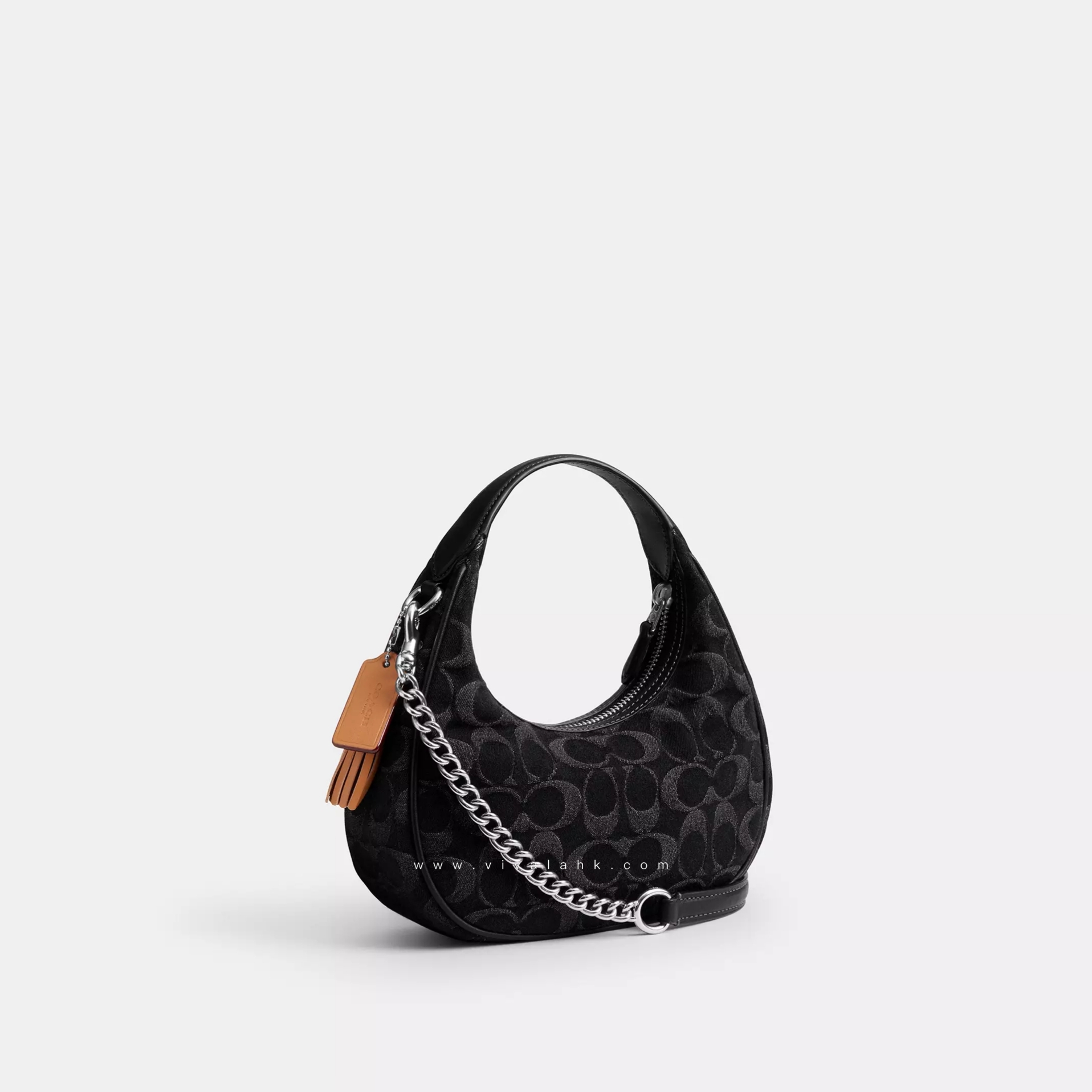 Coach - Carmen 手提+斜孭多用袋 (Mini) (牛仔布C字暗花) (CCZ47)