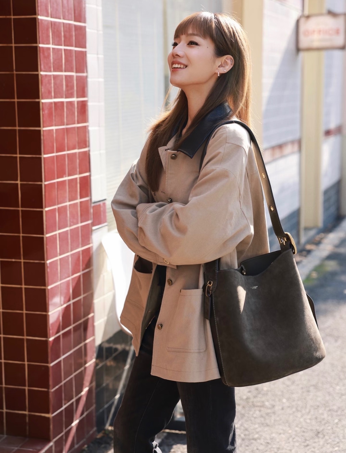 【30/1截單！限時優惠預訂】COACH BLEECKER BUCKET BAG