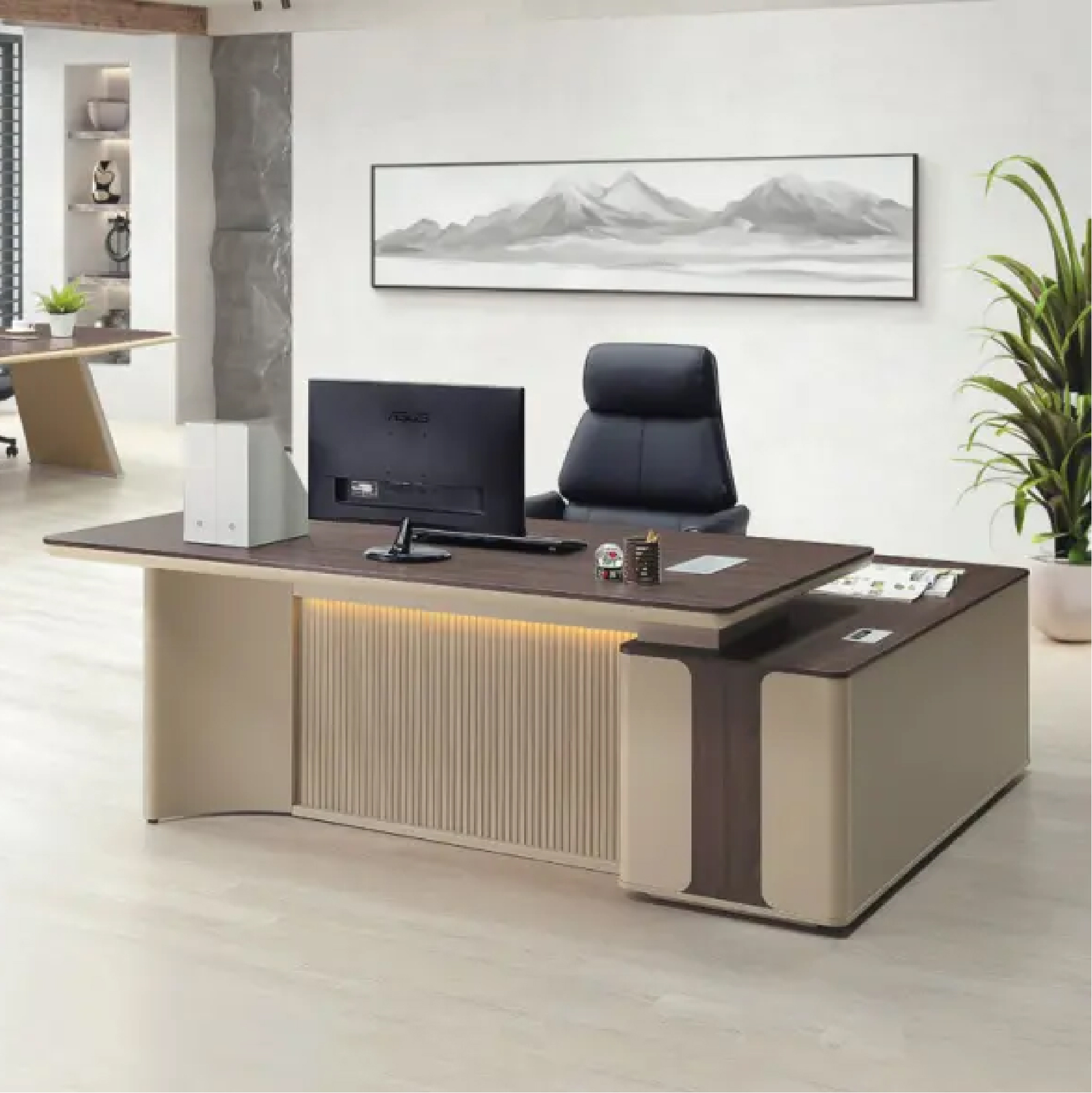 7尺柏樂斯主管桌