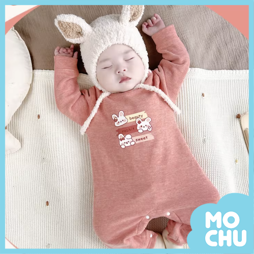 (90cm現貨)小兔姬長袖連身衣