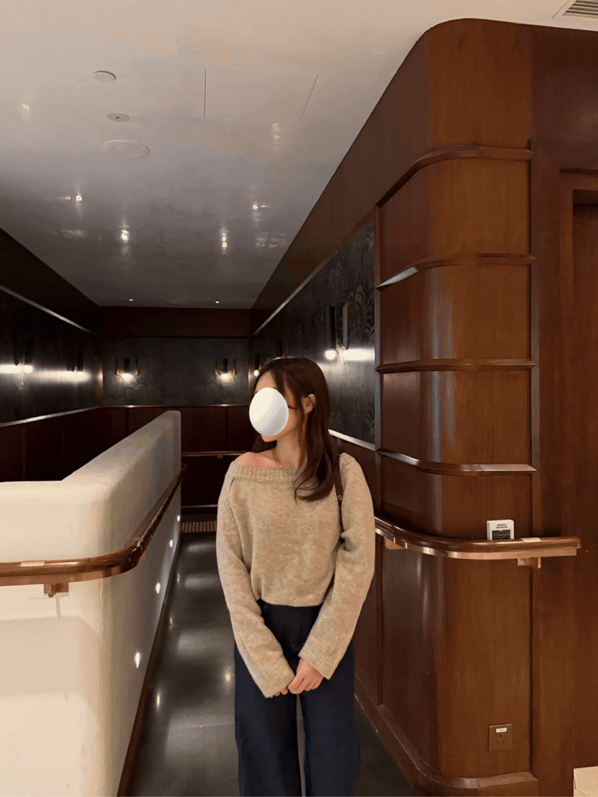 《KR》推！船領外肩線毛衣