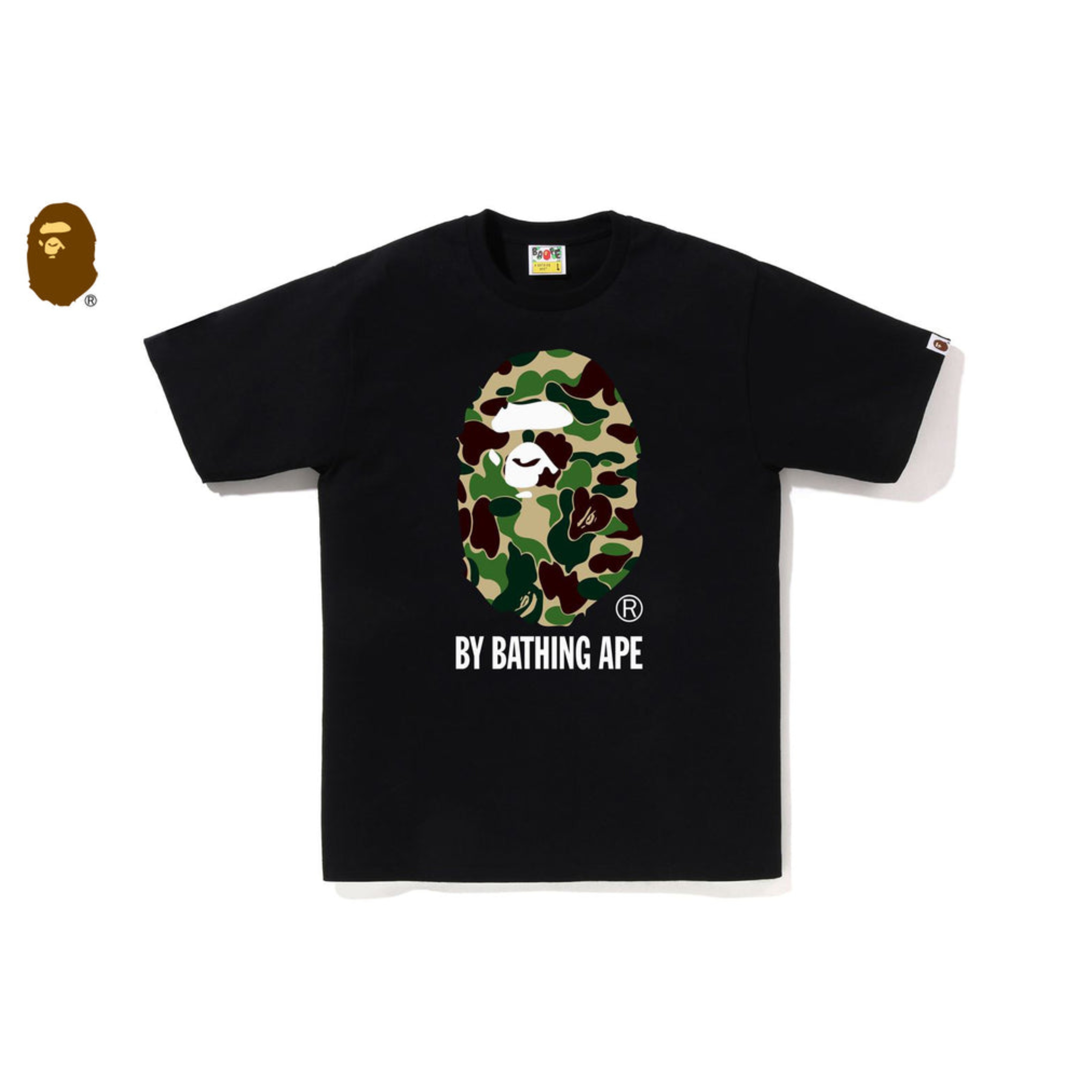 2026SS BAPE A BATHING APE ABC CAMO BY BATHING APE TEE 大頭 迷彩 短袖 短T 現貨 1M30-110-005