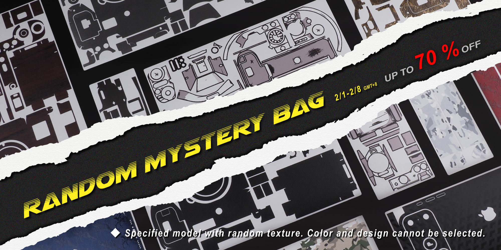 LIFE+GUARD｜RANDOM MYSTERY BAG！Texture protection skin