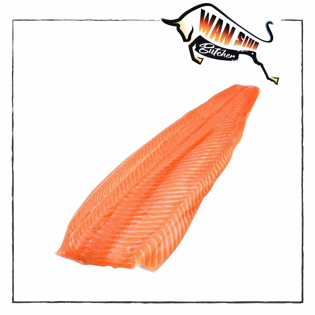 冰鮮空運原條挪威三文魚柳(可代切8-9件及獨立真空) 2000g+