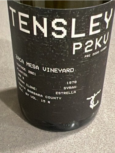 Tensley 'P2KV' Zaca Mesa Vineyard Viognier & Roussanne 2022 (RP94)