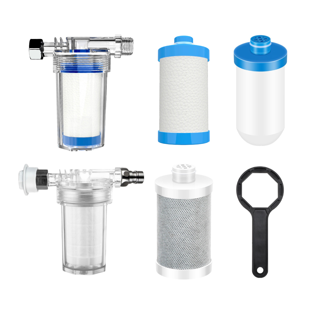 水龍頭前置過濾器 PP棉濾心 沐浴過濾器 洗衣機淨水器 濾芯 除氯過濾器 淨水器