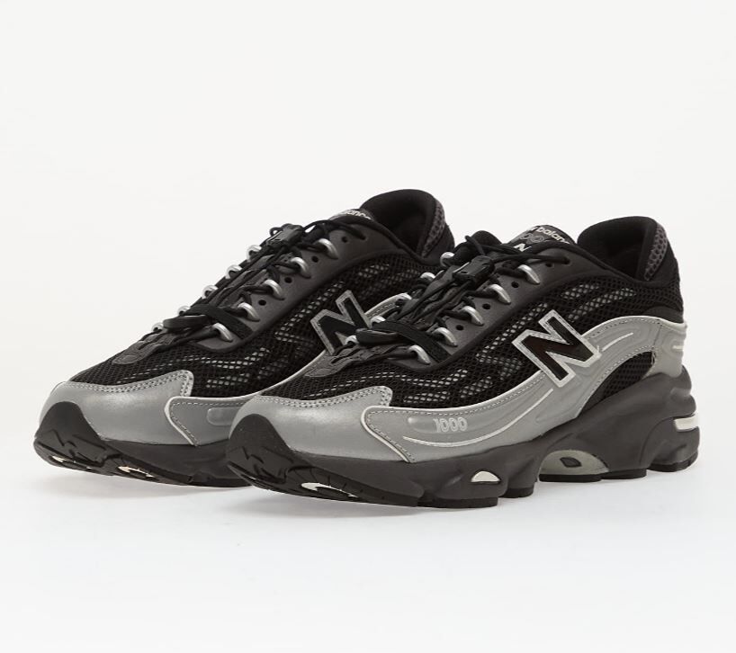NEW BALANCE 慢跑鞋 M1000 灰黑銀 網狀 復古 男女 U1000432