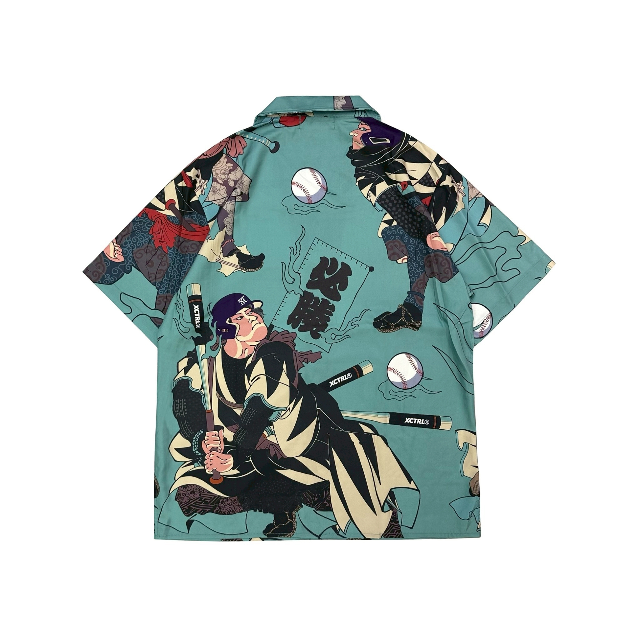 XCTRL 世界制霸綠-短袖襯衫