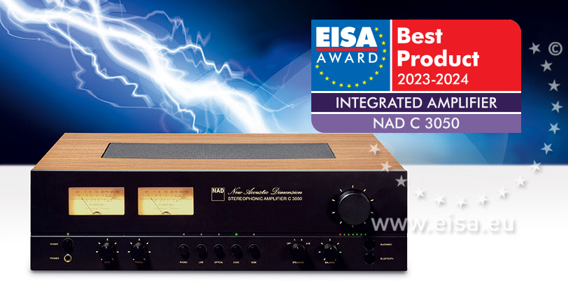 NAD C 3050 兩聲道音響系統搭配