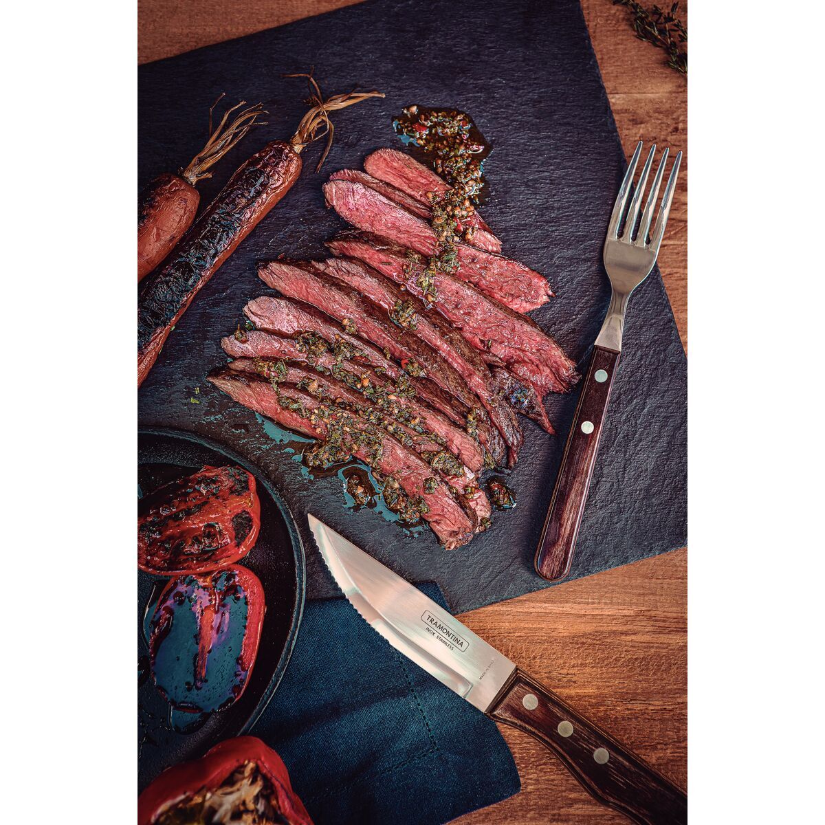 TRAMONTINA CHURRASCO POLYWOOD系列珍寶裝叉